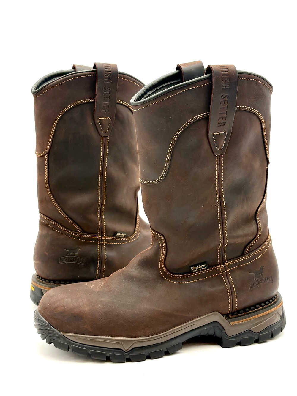 Irish Setter Two Harbors 11" Waterproof Work Boots Size 11
